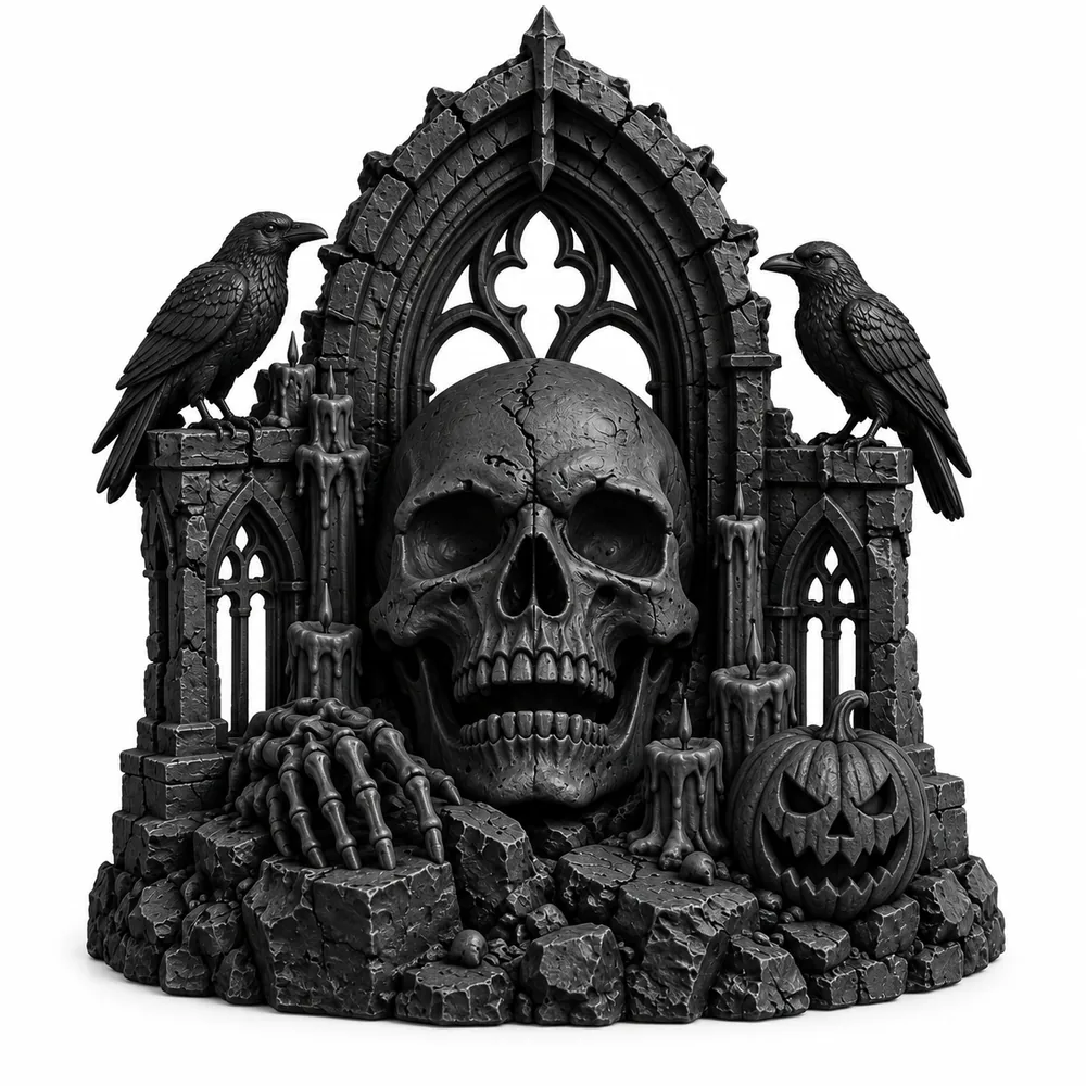 Ravenstone Crypt Architectural Display